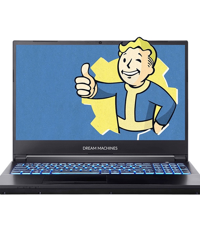 Noutbuk Dream Machines 15UA50 AMD R5 3600 16/500GB SSD GTX 1660Ti-6GB