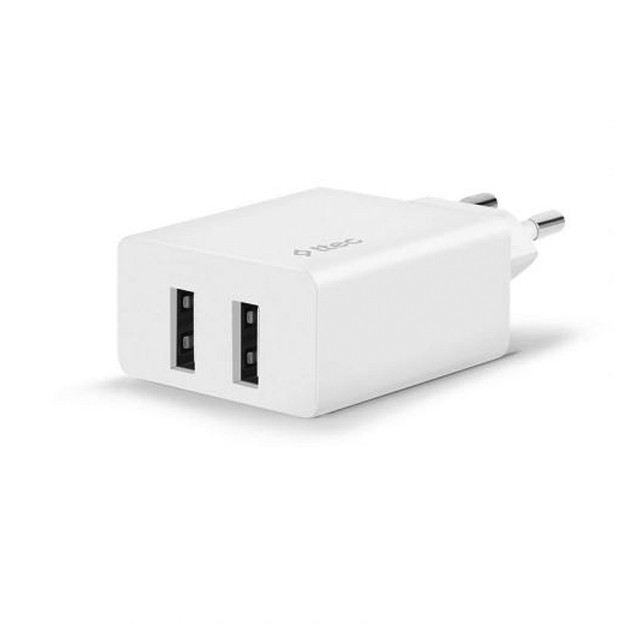 Ttec SmartCharger DUO Charger 12W (2SCS21B), White