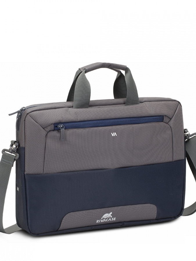 Noutbuk uchun sumka  Rivacase 7737 15,6" Steel Blue/Grey