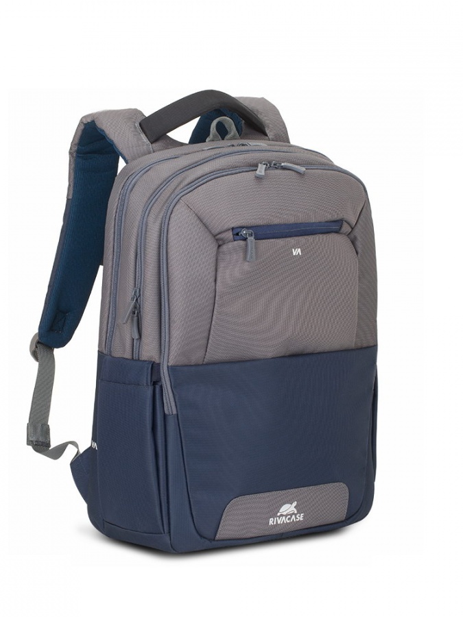 Ryukzak noutbuk uchun Rivacase 7777 17,3" Steel Bue/Grey