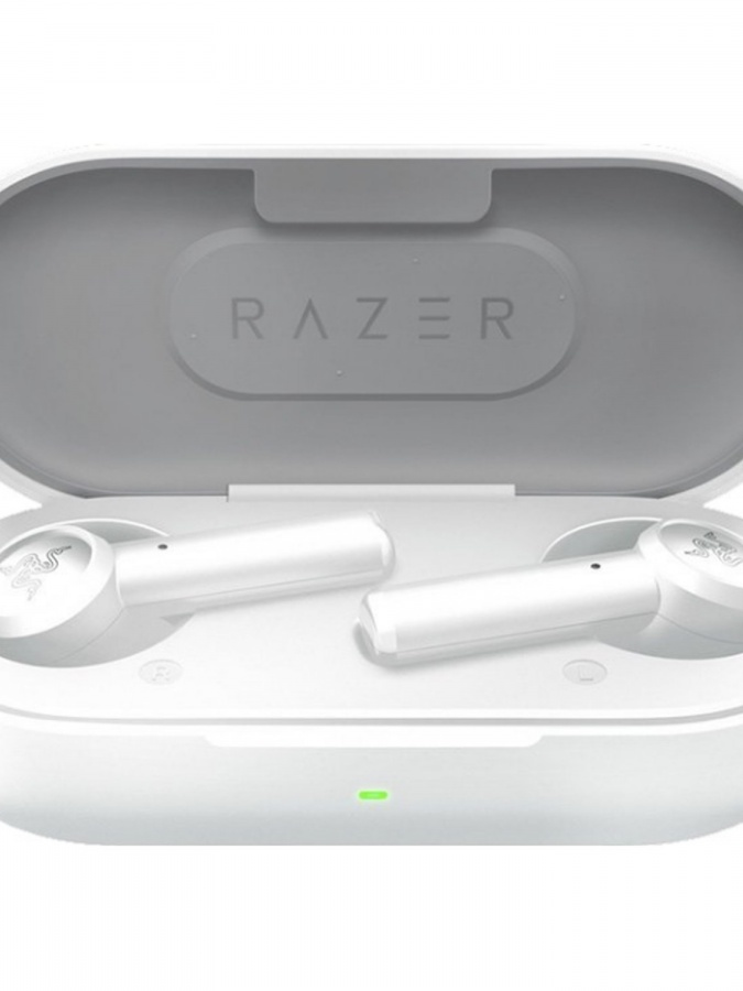 Razer Hammerhead True Wireless Earbuds, Mercury White (RZ12-02970500-R3M1)