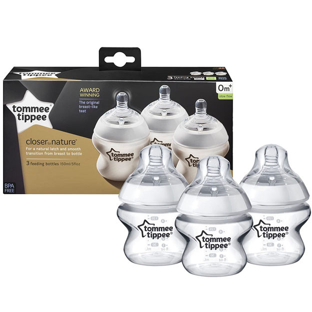 Butilka Tommee Tippee Closer to Nature Feeding Bottle 150ml
