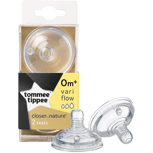 Surg‘ich Tommee Tippee Closer to Nature Clear Variflow Flow