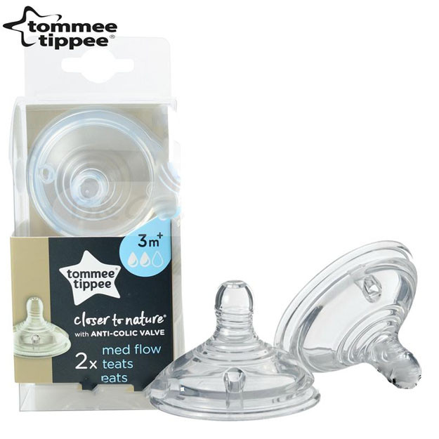 Surg‘ich Tommee Tippee Closer to Nature Teats Medium Flow
