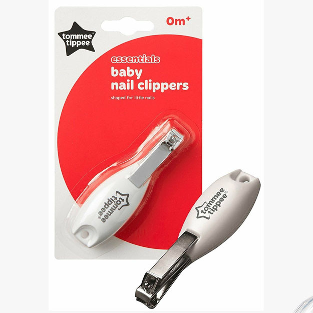 Bolalar uchun tirnoq qaychisi Tommee Tippee Essentials Baby Bathing Grooming Nail Clippers
