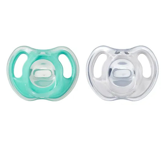 So‘rg‘ich Tommee Tippee Ultra-light Silicone Soother (0-6 months) 2 pack