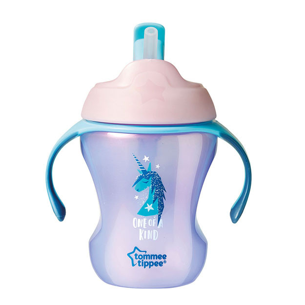 Кружка-Поильник Tommee Tippee Explora Easy Drink Straw Cup 150ml Blue-Purple