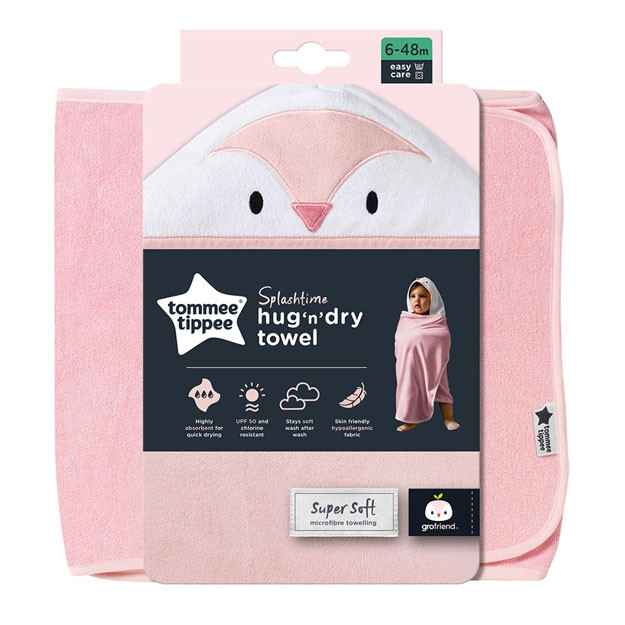 Sochiq Tommee Tippee Penny the Penguin Poncho Towel (2-4 years)