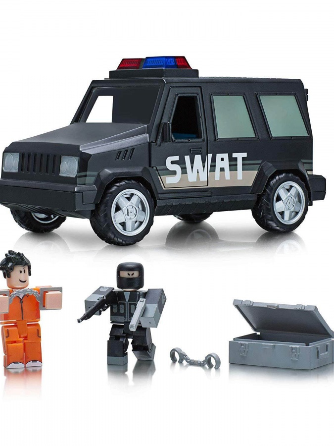 Игровая коллекционная фигурка Jazwares Roblox Feature Vehicle Jailbreak: SWAT Unit W4 (10774R)
