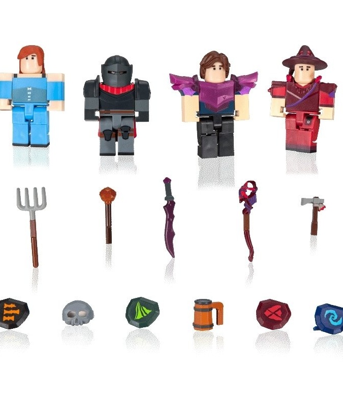 Jazwares Roblox Four Figure Pack Vesteria: Dark Forest W5 (ROG0165)
