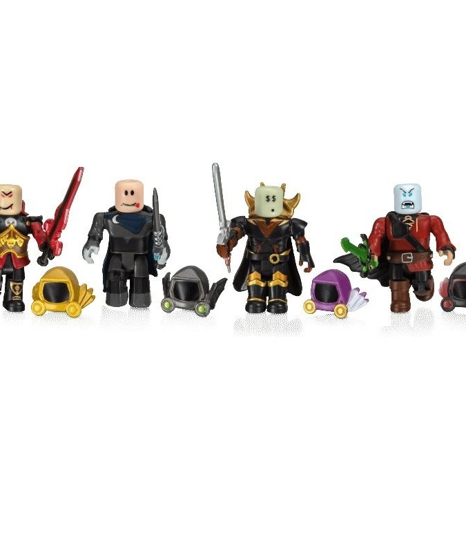Jazwares Roblox Four Figure Pack Dominus Dudes W7 (ROB0306)