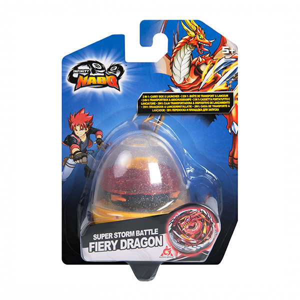 Auldey Infinity Nado Nado Egg series - Fiery Dragon (EU634102)