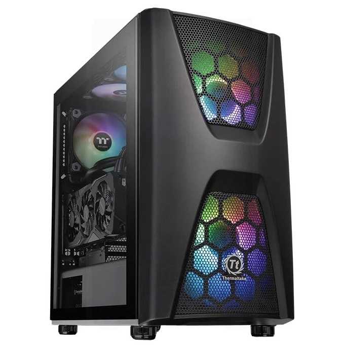 Thermaltake Commander C34 TG ARGB, Black (CA-1N5-00M1WN-00)