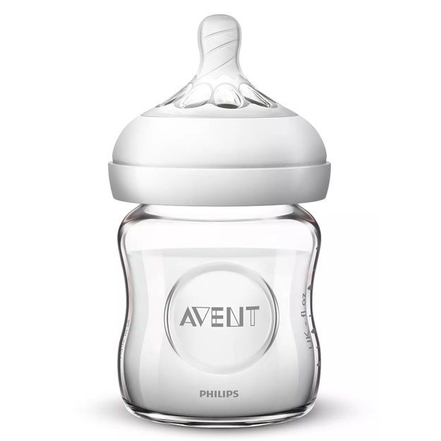 Стеклянная детская бутылочка Philips Avent Natural SCF051/17