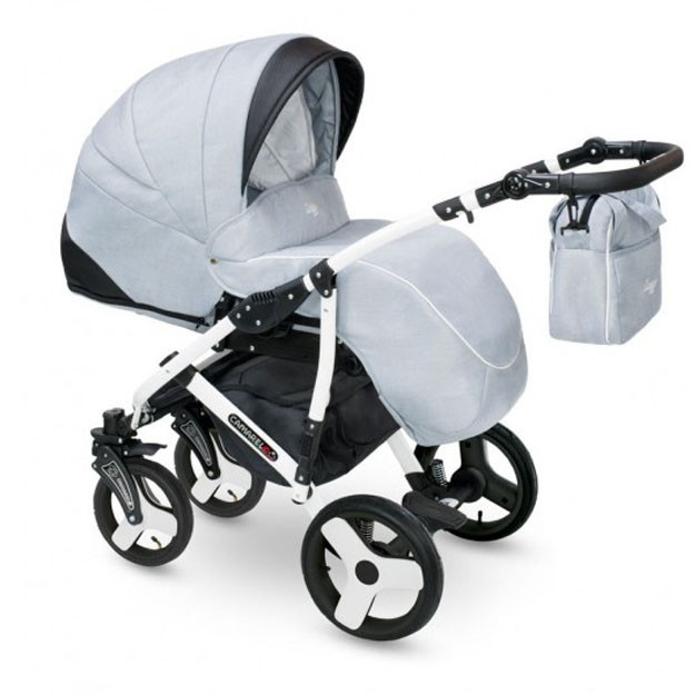 Модульная коляска 2 в 1 Camarelo Carera Silver