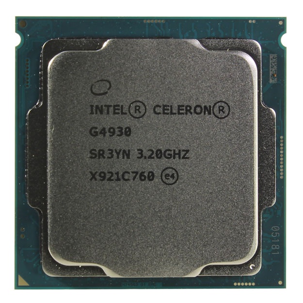 Процессор CPU Intel Celeron G4930 Coffee Lake (3.6 GHz, 3M, oem, LGA1151)