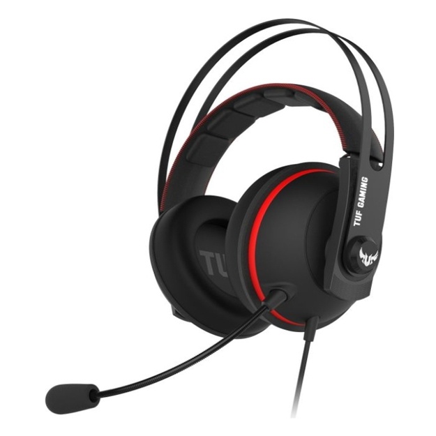 Компьютерная гарнитура ASUS TUF Gaming H7 Core Red