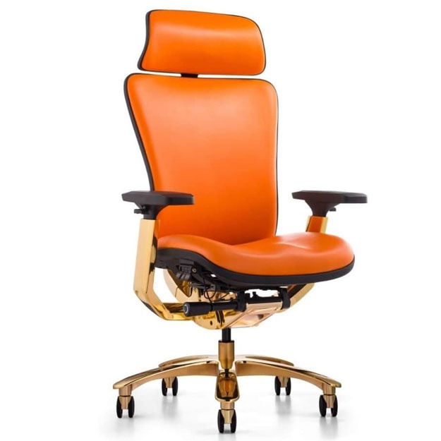 Кресло руководительское Hermes Gold JNS-809L