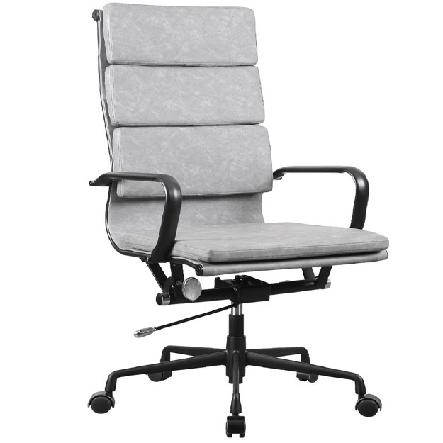 Ofis kursisi Dafna Deluxe BK OT-8002H, Silver