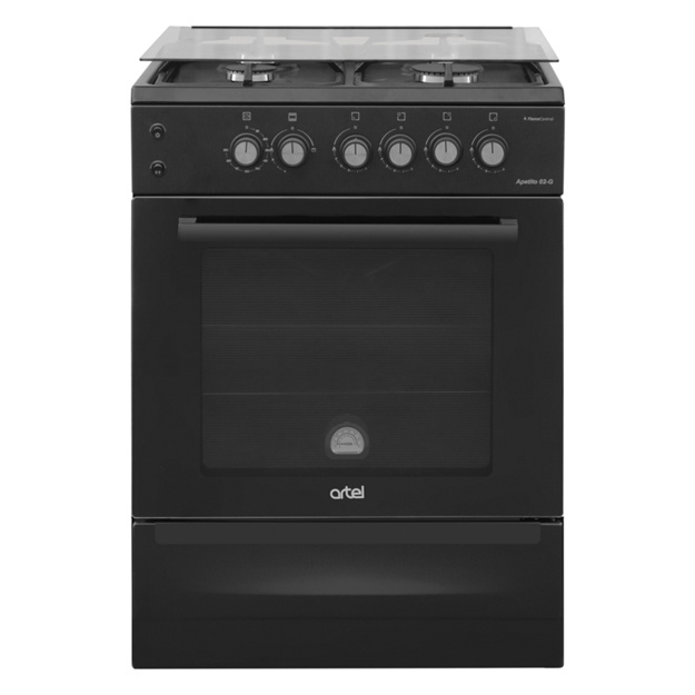 Gaz plita Artel Apetito 02-G CHU Black (Chugun)