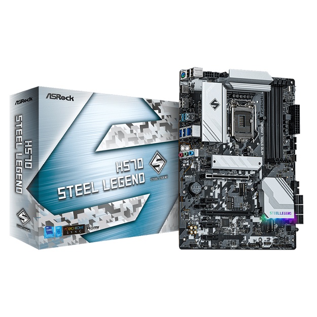 Материнская плата Asrock H570M Steel Legend DDR4 LGA1200