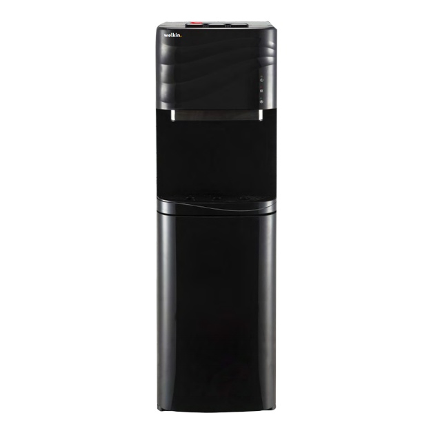 Pastga yuklaydigan suv dispenseri Welkin Black