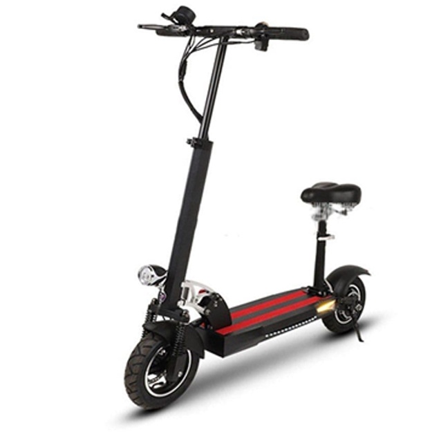 Электросамокат с пультом управления EcoWheels New Red