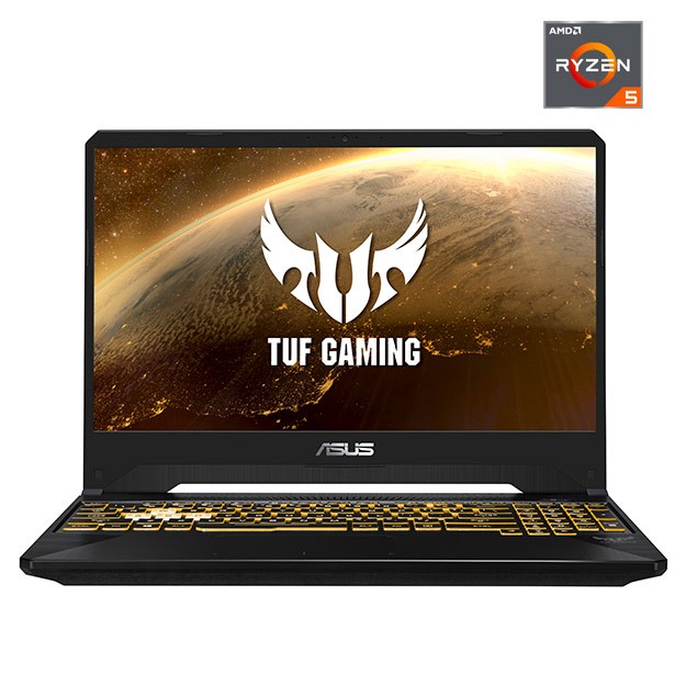 Asus TUF Gaming FX505DY-BQ024 (AMD Ryzen 5 3550H 2100 MHz/15.6"/1920x1080/8GB/256GB SSD/DVD нет/AMD Radeon RX 560X 4GB/Wi-Fi/Bluetooth/Без ОС)
