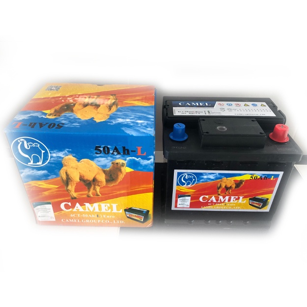 Автомобильный аккумулятор Camel 50Ah-L