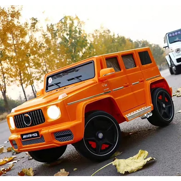 Bolalar uchun elektr mashina Mercedes-Benz G65 AMG SMT-7188 Orange