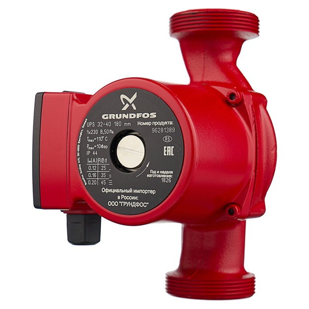Tsirkulyatsiya nasosi Grundfos UPS 32-40 180 (45 Vt)