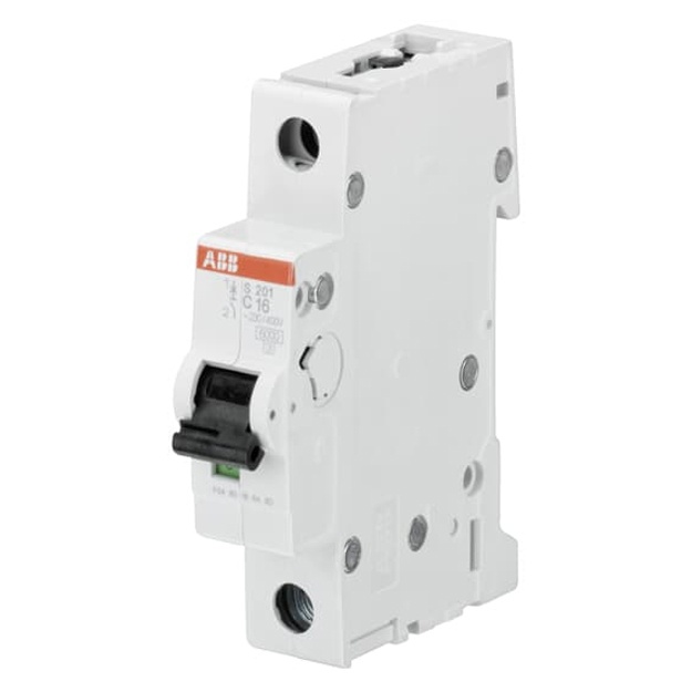 Автоматический выключатель ABB S201-C0.5 1P (C) 6kA