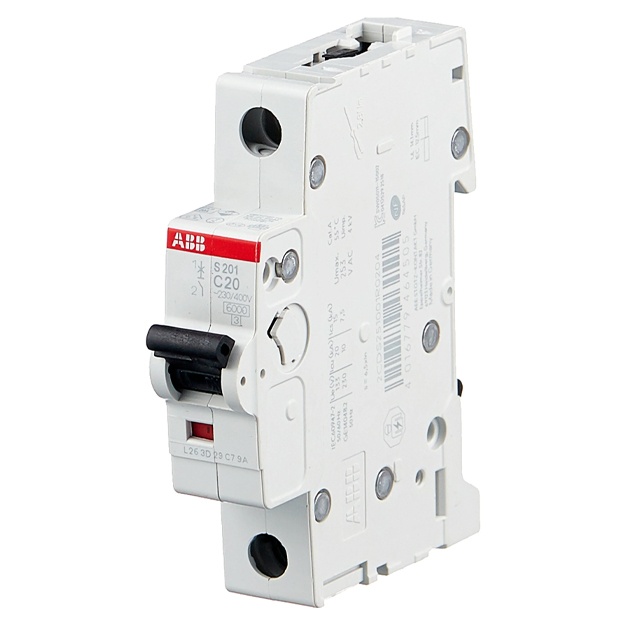 Avtomat o‘chirgich ABB S201-C20 1P (C) 6kA