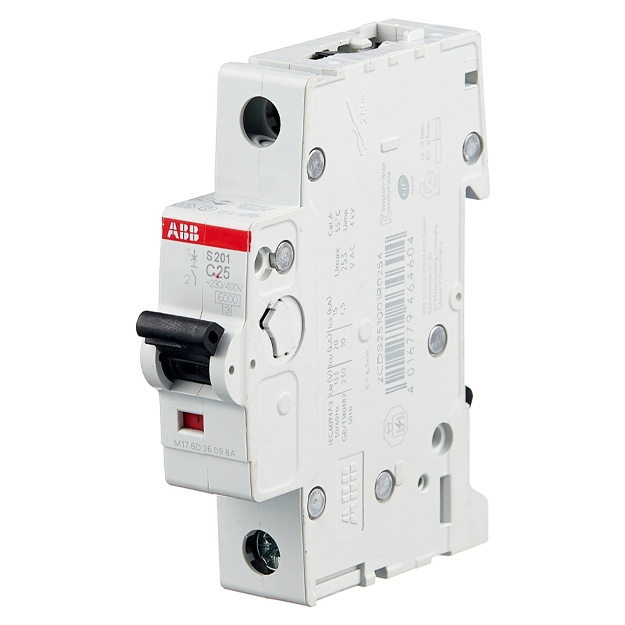 Автоматический выключатель ABB S201-C25 1P (C) 6kA