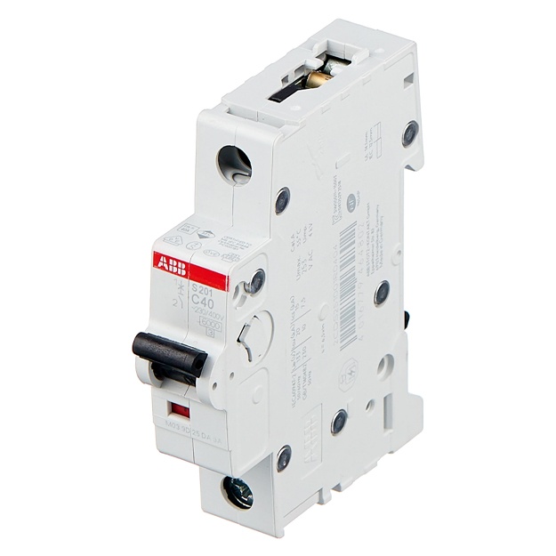 Автоматический выключатель ABB S201-C40 1P (C) 6kA