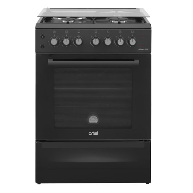 Gaz plita Artel Milagro 02-K Chu Black