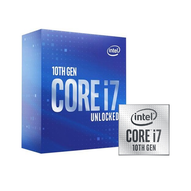 Intel-Core i7 - 10700KF , 3.8 GHz, 16MB, oem, LGA1200, Comet Lake
