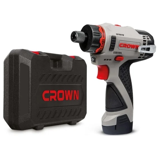 Аккумуляторная дрель-шуруповерт Crown CT21072HBX-2 BMC