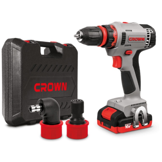 Аккумуляторная дрель-шуруповерт Crown CT21082HQ-4 BMC