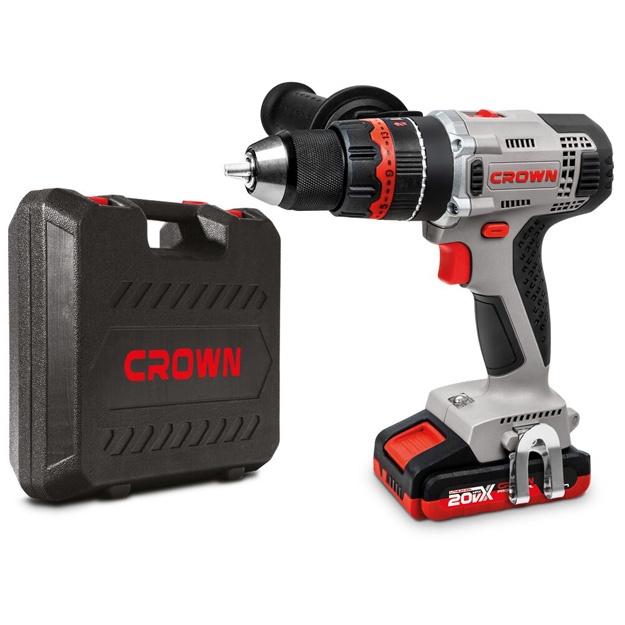 Akkumulyatorli drel-shurupovert Crown CT21075HMX-2 BMC