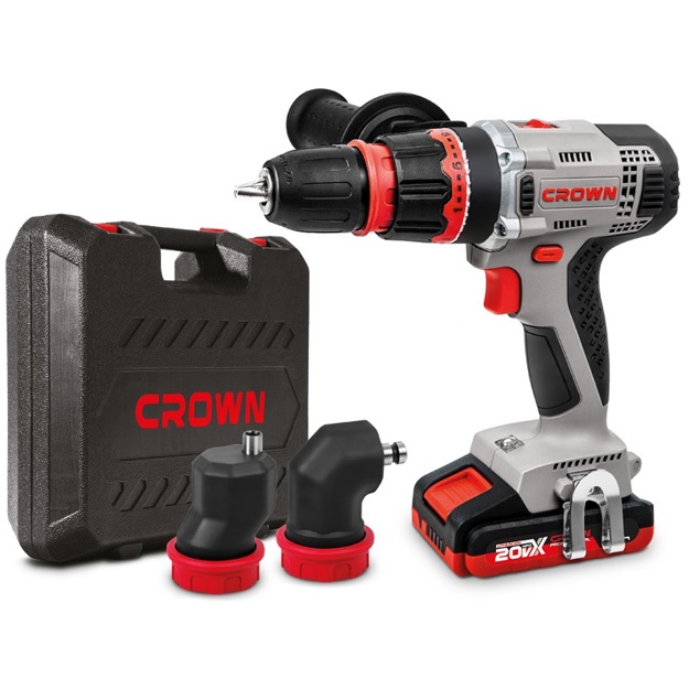 Akkumulyatorli drel-shurupovert Crown CT21076HQX-2 BMC