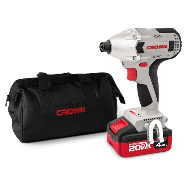 Akkumulyatorli drel-shurupovert Crown CT22021HX-4 TB