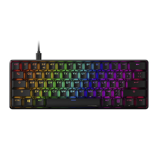 Клавиатура HyperX Alloy Origins 60 Ru (HKBO1S-RB-RU/G)