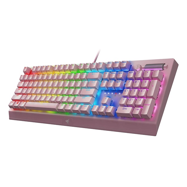 Klaviatura Razer Blackwidow V3 (Green Switch) Quartz (RZ03-03541800-R3M1)