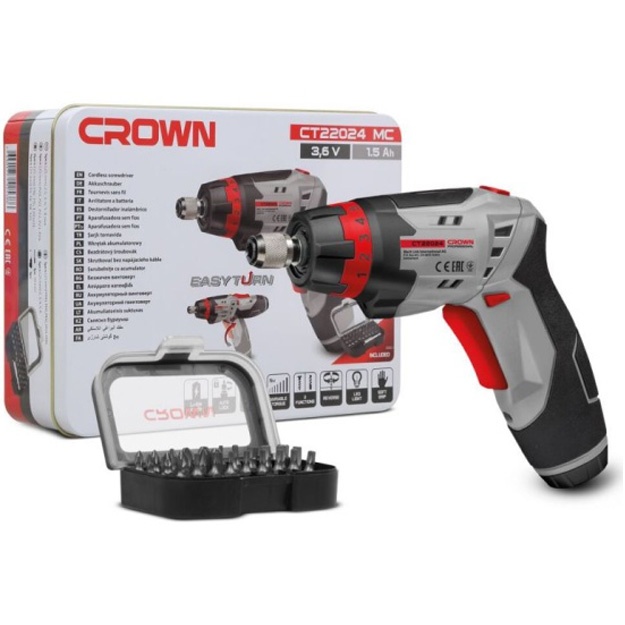 Akkumulyatorli otvertka Crown CT22024 MC