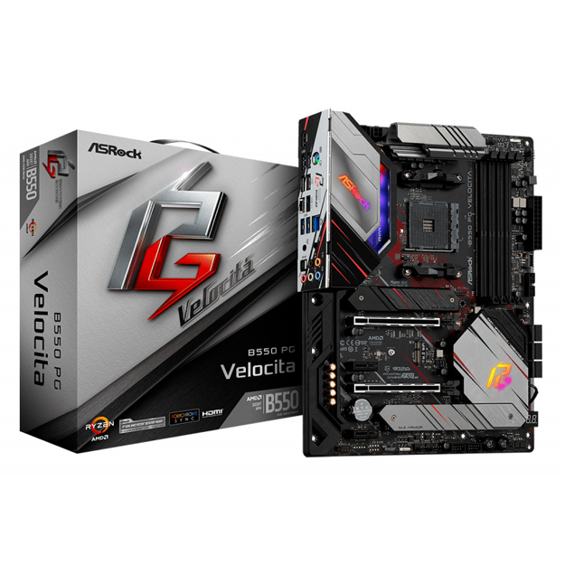 Kompyuter platasi Asrock AMD B550 Pg Velocita