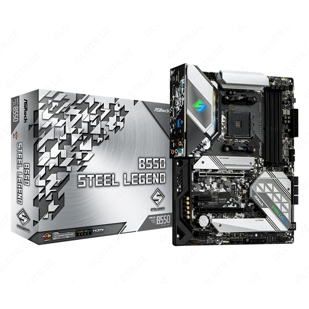 Материнская плата Asrock AMD B550 Steel Legend