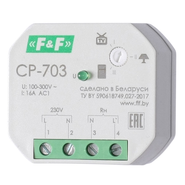 Реле контроля напряжения F&F CP-703