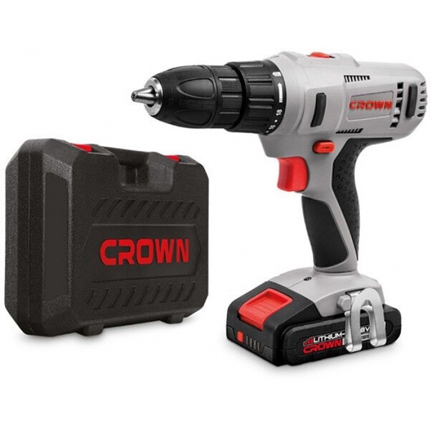 Akkumulyatorli drel-shurupovert Crown CT21056L-2 BMC