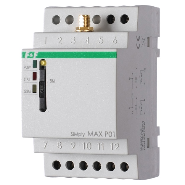 Реле дистанционного управления F&F SIMply MAX P01